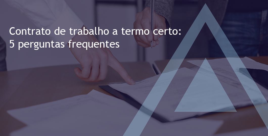 Contrato trabalho termo certo