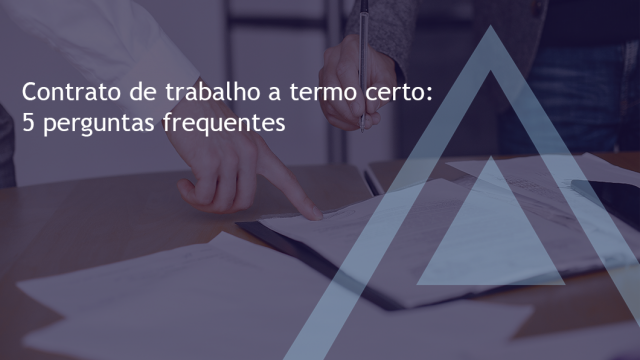 Contrato trabalho termo certo